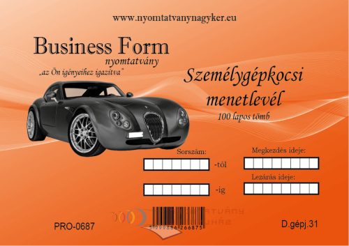 Személygépkocsi_menetlevél A5-D.gépj.31