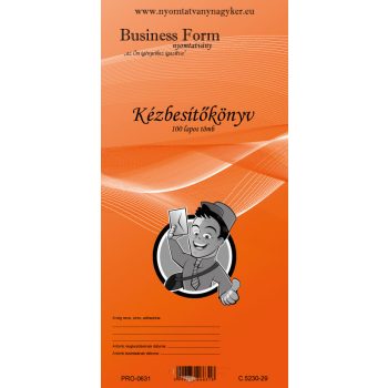 Kézbesítőkönyv 100 lapos C.5230-29