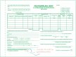 Felvásárlási jegy (mezőgazdasági) A5 50x3 pld D.E.480/A